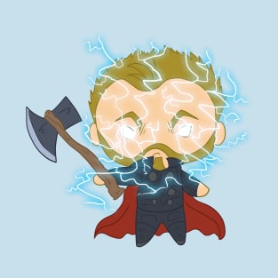 Chibi Thor God of Thunder T-Shirt