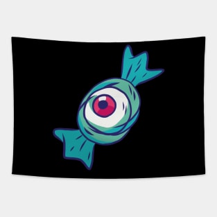 Zombie eye disguises itself as candy Tapestry