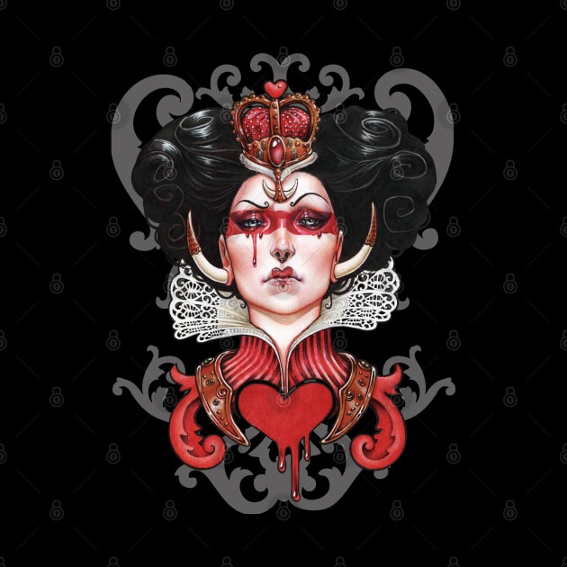 Red Queen by Medusa Dollmaker