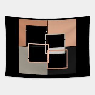 four square rooms Tapestry