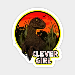 Clever Girl Raptor Magnet