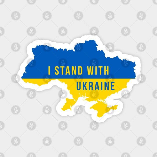 i stand with ukraine Magnet by KayBar27