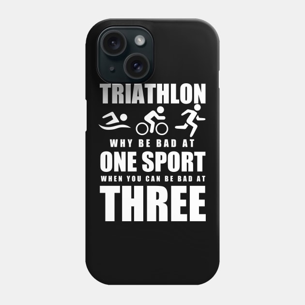 Funny Triathlon Jokes for Triathletes Phone Case by JB.Collection