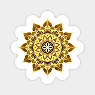 Solar Chakra Mandala (series) Magnet