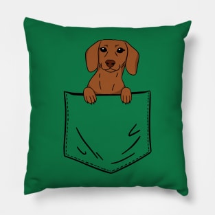 Pocket Dachshund Pillow