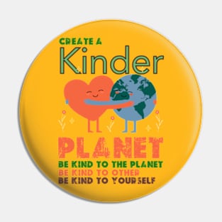 be kind to the planet - earth day gift 2024 april 22 Pin