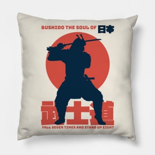 BUSHIDO the soul of Japan Pillow