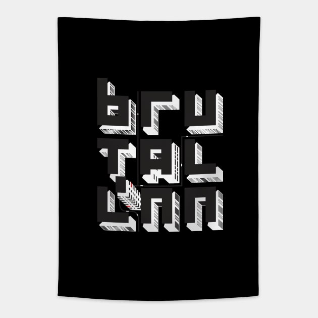 bruTallinn Tapestry by Lab7115