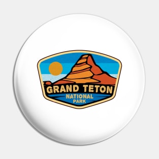 Grand Teton National Park Wyoming Tetons Pin