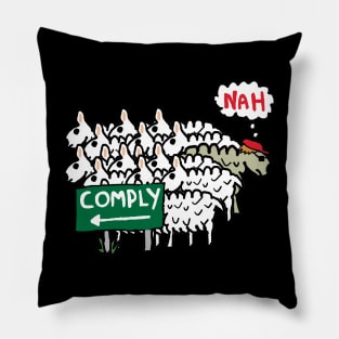 I Do Not Comply Pillow