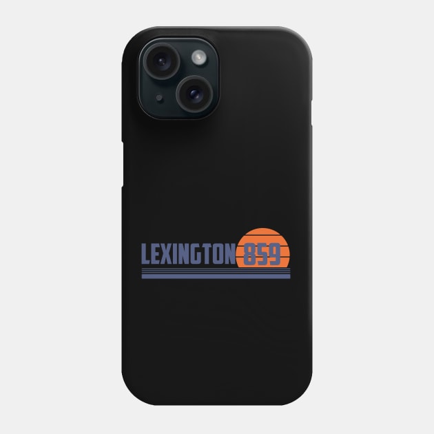 859 Lexington Kentucky Area Code Phone Case by Eureka Shirts