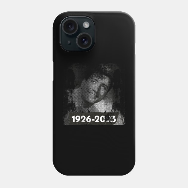 Smiling Tony Bennett young man singer portrait Phone Case by KOTYA