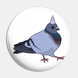 Birthday Pigeon Pin