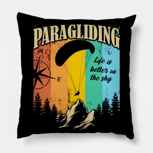 Paragliding Paraglider Mountains Pillow