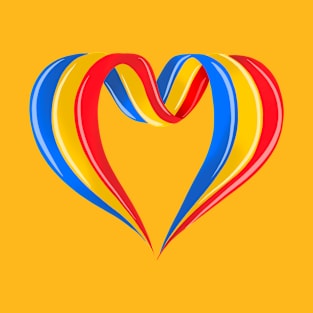 I love ROMANIA 2 T-Shirt