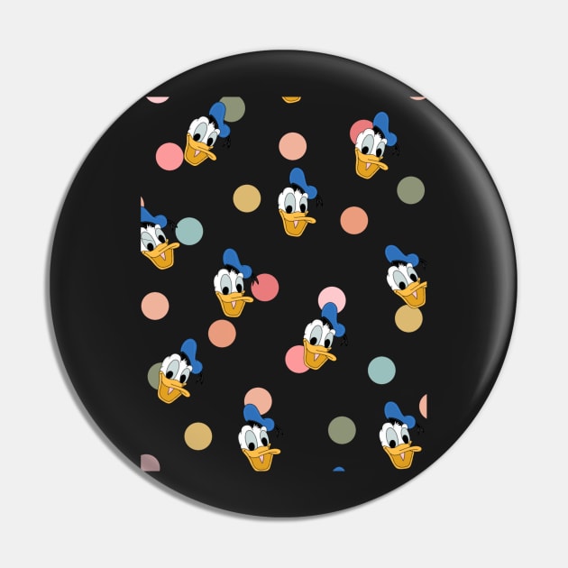 Polka Dot Duck Pin by missannagray