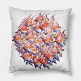 School of Fish Pillow