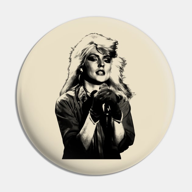 Debbie Harry Blondie 80s retro Pin by terilittleberids