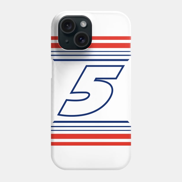 Kyle Larson #5 2024 NASCAR Design Phone Case by AR Designs 