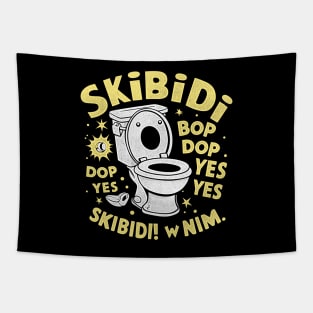 Skibidi Toilet Tapestry