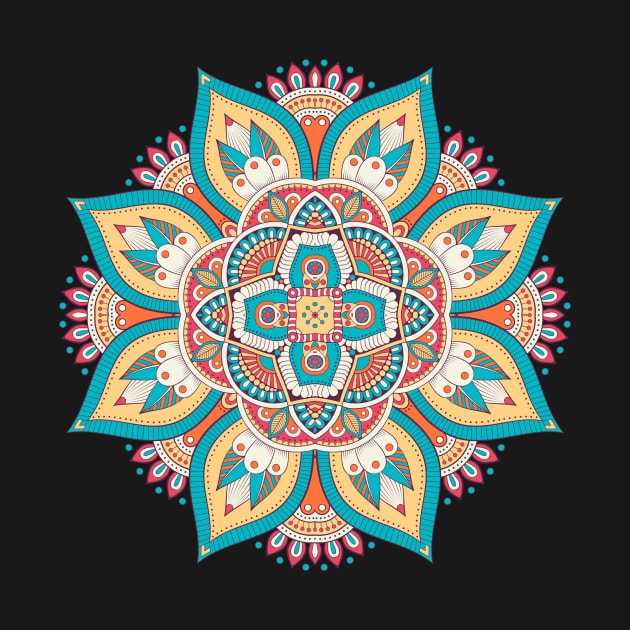 mandala-design, mandala-art, geometric, abstract, mandala and spirituality, colorful, rainbow, mandala pattern, mandala flower patterns, Flower Mandala ,Spirituality by Utopia Shop