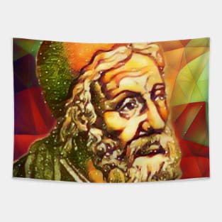 Al Tabari Snow Portrait | Al Tabari Artwork 15 Tapestry