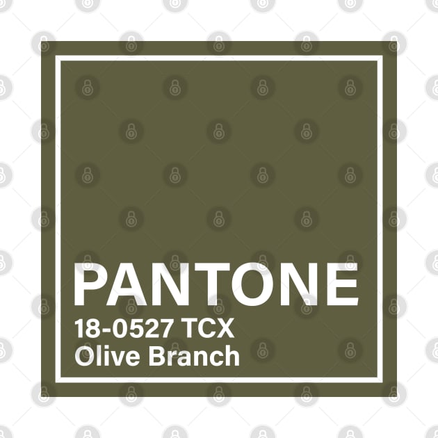 pantone 18-0527 TCX Olive Branch by princessmi-com