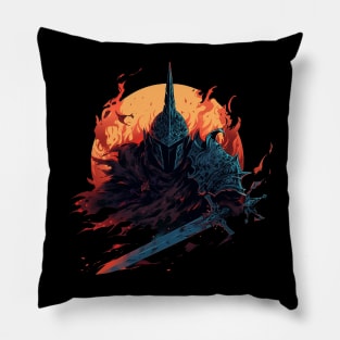 dark soul Pillow