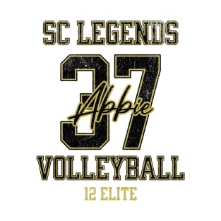 Abbie #37 SC Legends (12 Elite) - White T-Shirt