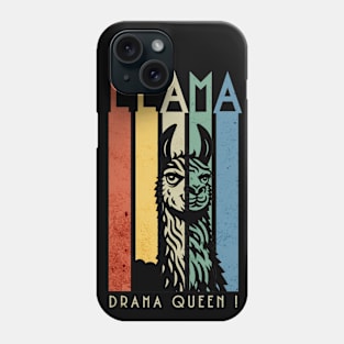 Llama drama queen Phone Case