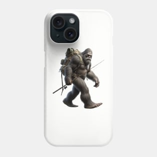 Fishing Shirt Fishing Gift for Dad Fishing Tshirt Fisherman Gift Men's Fishing Shirt Fathers Day Gift Bigfoot Phone Case