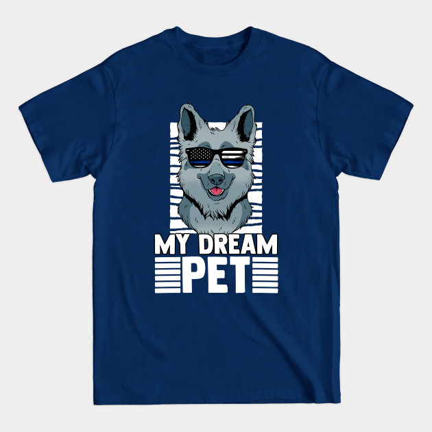 Discover My Dream Police Dog Pet For A Police Trainee Future Cop - Future Police - T-Shirt