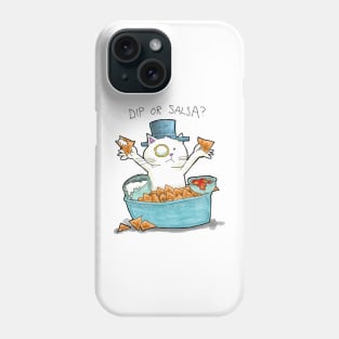 Dapper Cat - Salsa Dip Phone Case