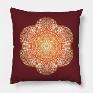 Forest Mandala - Color Pillow