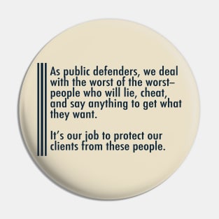 Public Defender Know Pin