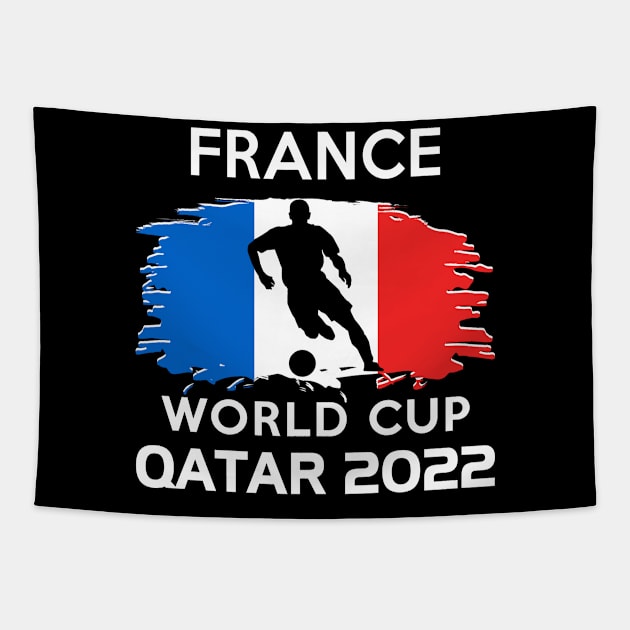 World Cup 2022 France Team Tapestry by adik