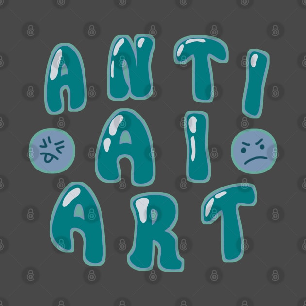 Anti AI Art by Sketchyleigh