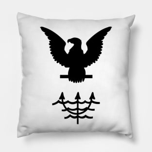 Navy - Rate - Ocean Systems Technician - OT wo Backgrnd - Black Pillow