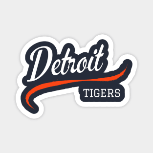 Tigers Retro Magnet