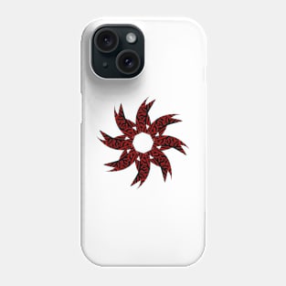 Red and black star Phone Case