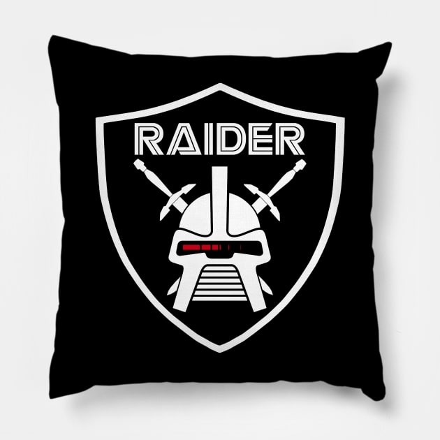 Cylon Raider Pillow by SimonBreeze