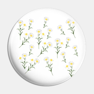 Daisy Pattern Pin