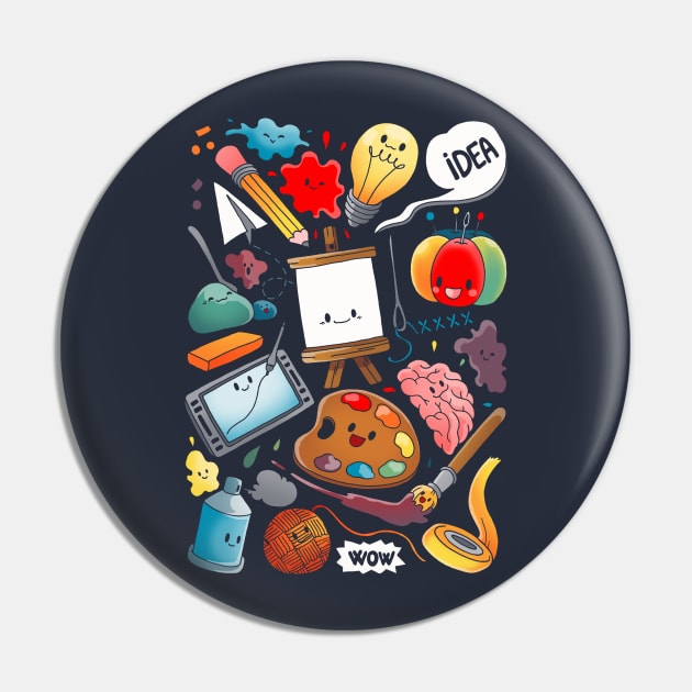 Creativity Pin by Vallina84