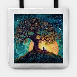 Psychedelic Dreamscape Tote