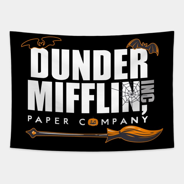 Dunder Mifflin halloween Tapestry by OniSide