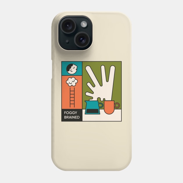 FOGGY BRAINED Phone Case by YunitaSetia