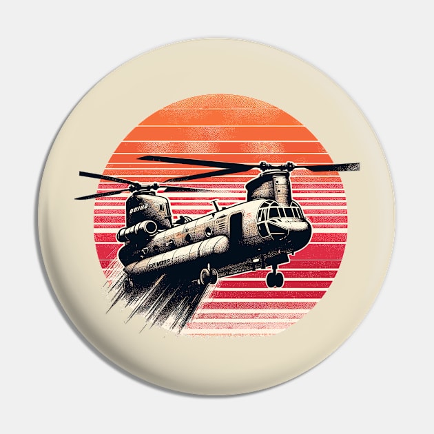 CH-47 Chinook Pin by Vehicles-Art