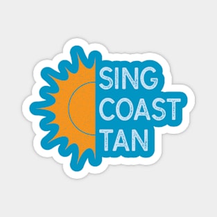 Sing Coast Tan | Math Puns Magnet