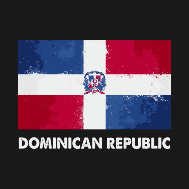 Dominican Dominican Republic Flag by AlfieDreamy 