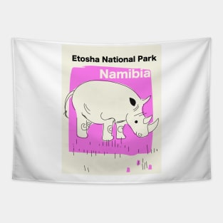 Etosha National Park, Namibia Tapestry
